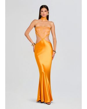 retroféte Lucie Dress - Orange