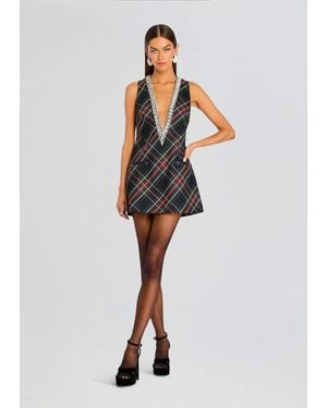 retroféte Nancie Embellished Dress - Multicolor