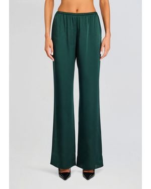 SER.O.YA Viva Satin Pant - Green