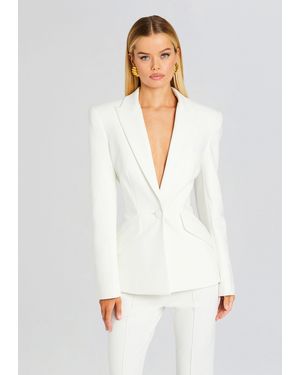 Sans Faff Sloan Structured Blazer - White