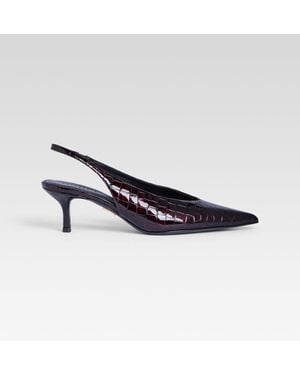 retroféte Isobel Slingback - White