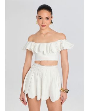 AZULU Nela Top - White