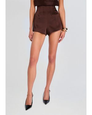 retroféte Marie Short - Brown