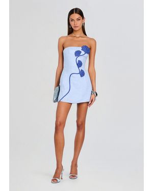 AZULU Dante Dress - Blue