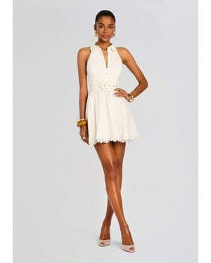 Hemant & Nandita Adya Short Dress - White