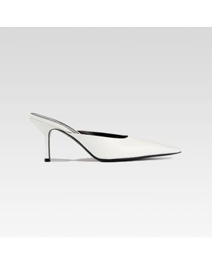 retroféte Daphne Leather Mule - White
