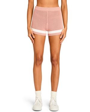 SER.O.YA Nell Crochet Short - Orange