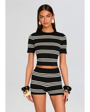 SER.O.YA Ry Knit Top - Black