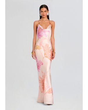 retroféte Padma Dress - White