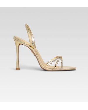 retroféte Anabel Crystal Sandal - White