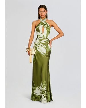 Rococo Sand Avo Maxi Dress - Green