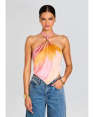 retroféte Jamie Top - Orange