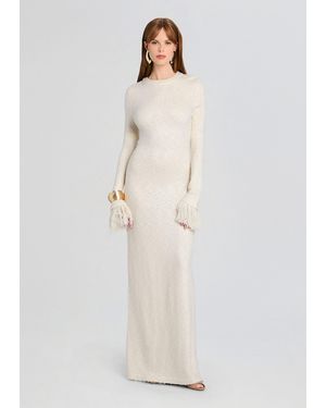 SER.O.YA Carina Maxi Dress - White