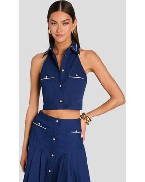 SER.O.YA Yumi Top - Blue