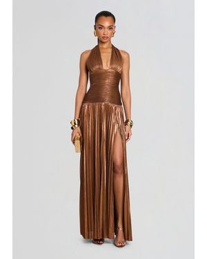 retroféte Orlina Dress - Brown