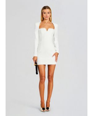 Sans Faff Simone Mini V Dress - White