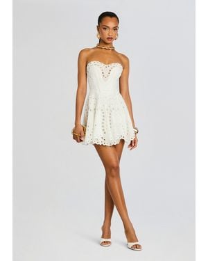 Charo Ruiz Bail Short Dress - White