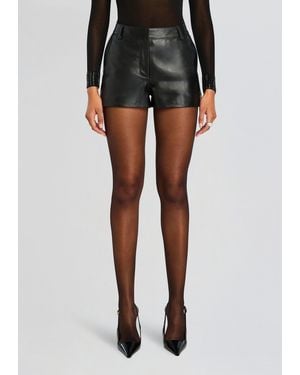 retroféte Naya Leather Short - Black