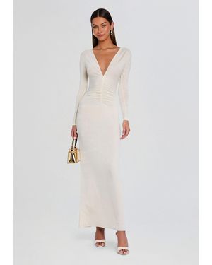 SER.O.YA Ebony Maxi Dress - White