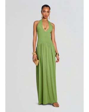 retroféte Marcelle Knit Dress - Green