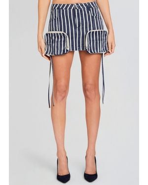 SER.O.YA Finn Cargo Skirt - Blue