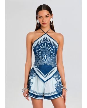 Shani Shemer Rosa Top - Blue