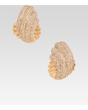 retroféte Leanne Earrings - White