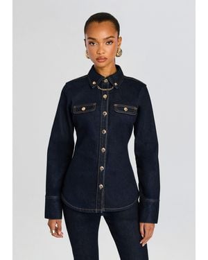 retroféte Jorun Shirt - Blue