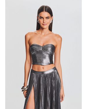 retroféte Liana Top - Gray