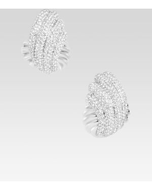 retroféte Leanne Earrings - White