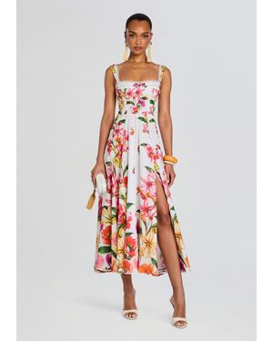 Charo Ruiz Maui Long Dress - White
