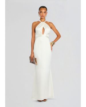 retroféte Magnolia Dress - White