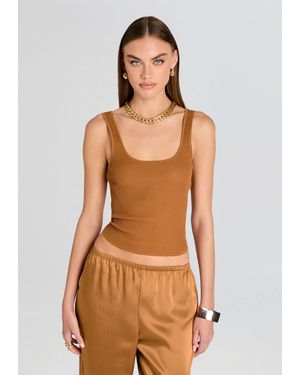 SER.O.YA Alberta Knit Tank - Natural