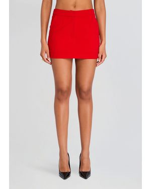 Sans Faff Margot Mini Lined Skirt - Red