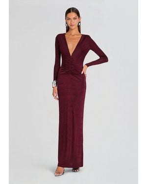 SER.O.YA Ebony Maxi Dress - Red