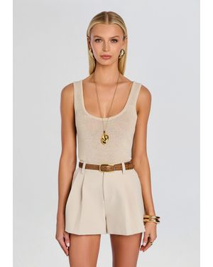 SER.O.YA Hero Knit Tank Top - Natural