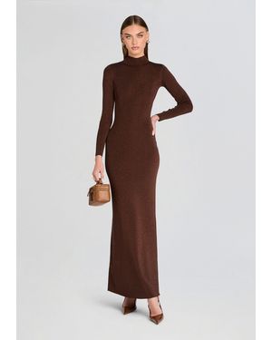 SER.O.YA Taelan Knit Dress - Brown