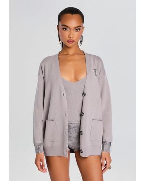 retroféte Sidara Cardigan - Gray