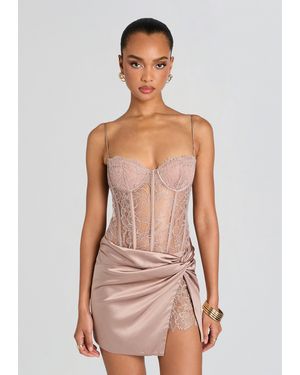 retroféte Gale Lace Bodysuit - Multicolor