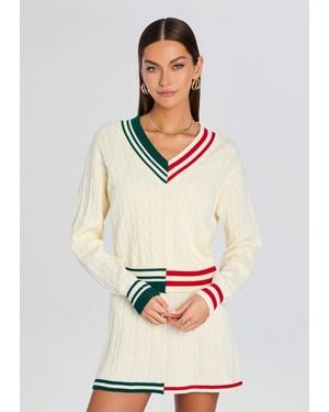 SER.O.YA Iona Sweater - White