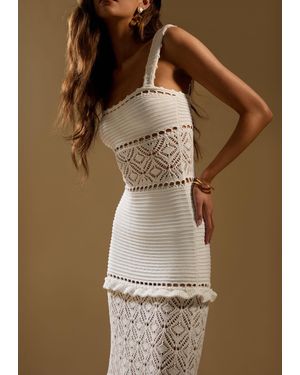 renata sequin crochet dress Renata Sequin Crochet Dress  Retrofete