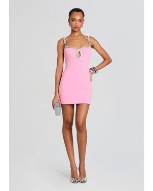 retroféte Talitha Embellished Dress - Red