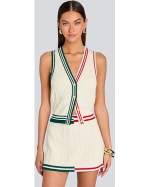 SER.O.YA Pearson Vest - White