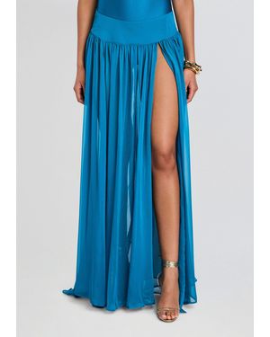 Shani Shemer Medow Maxi Skirt - Blue