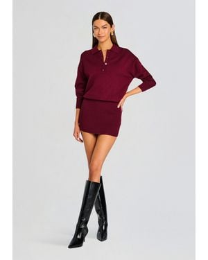 SER.O.YA Lilly Mini Dress - Red