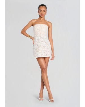 Sans Faff Sophia Lace Mini Dress - White