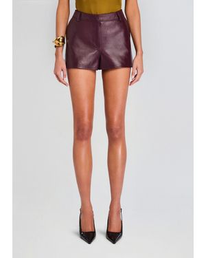 retroféte Naya Leather Short - Red