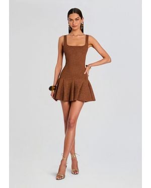 retroféte Matson Knit Dress - White