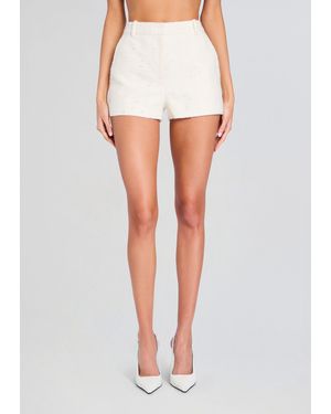 retroféte Torrence Tweed Short - White