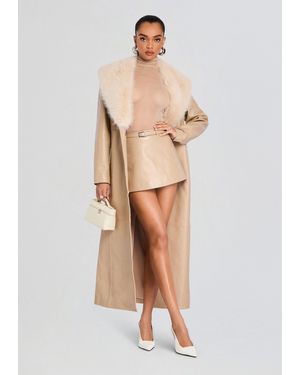 retroféte Kieran Trench Coat - Natural